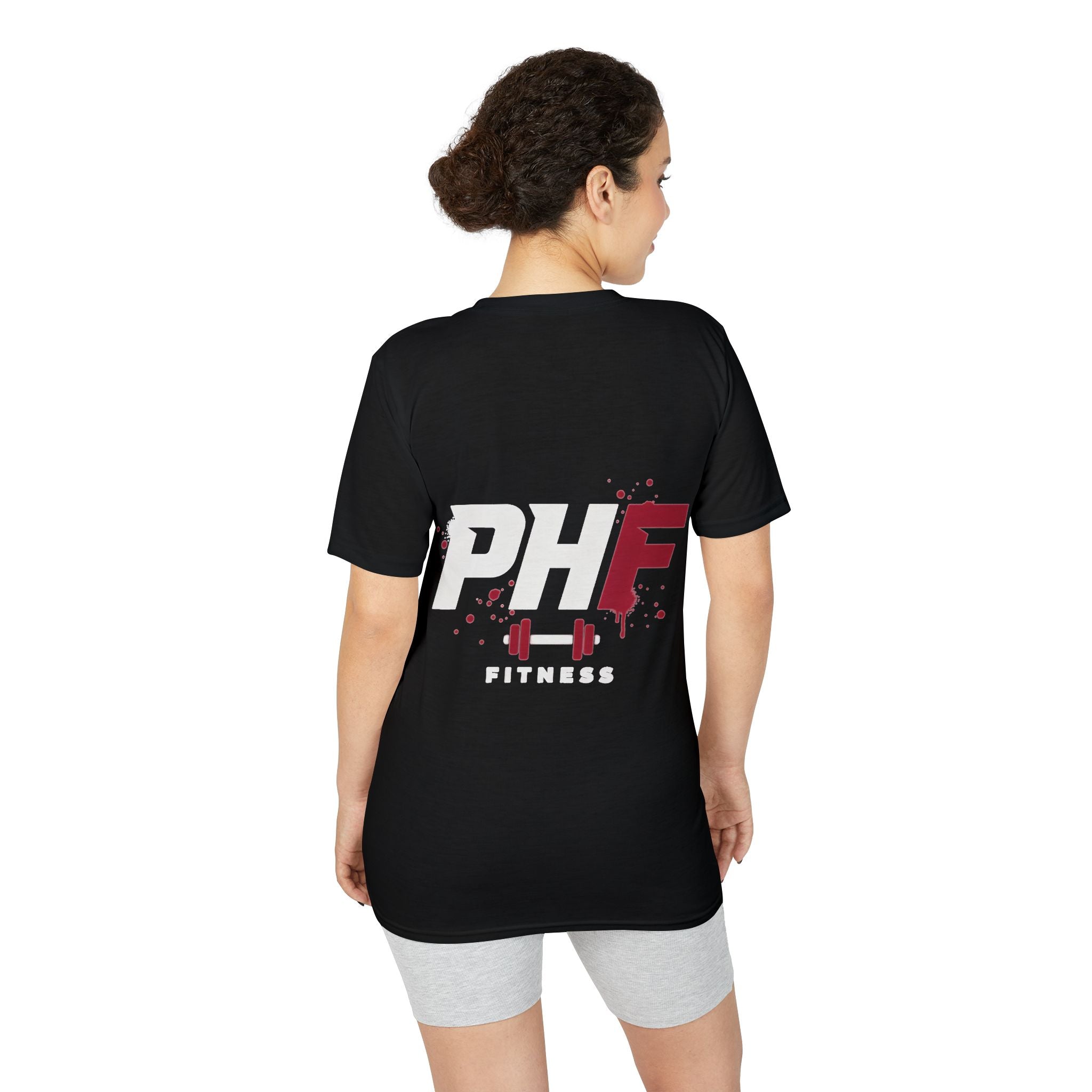 Lift Damn It! Performance Gym T‑Shirt — PHF Fitness Motivational Workout Tee