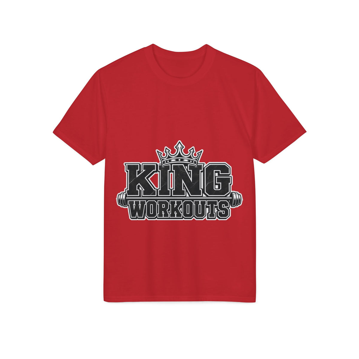 King Workouts Performance T-Shirt – Gym Fitness Training Tee