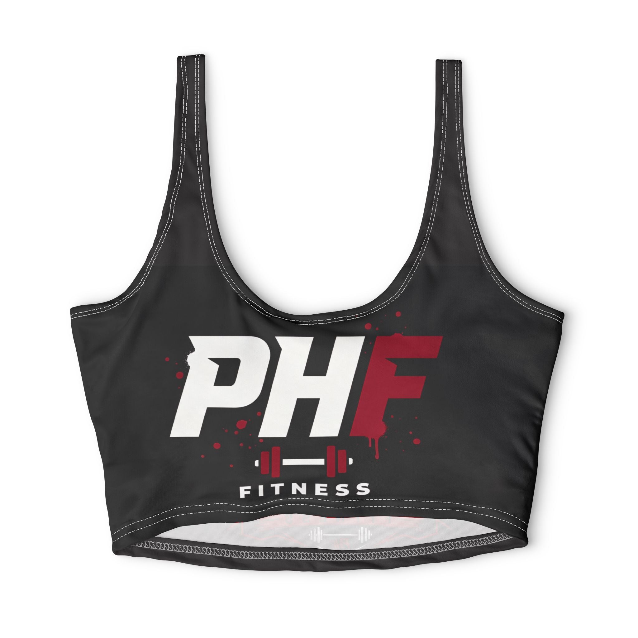 Power-Hungry Fitness Sports Bra — PHF Gym Crop Top