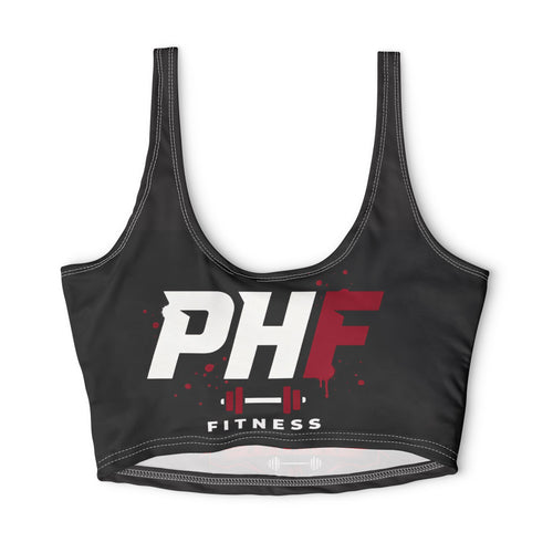 Power-Hungry Fitness Sports Bra — PHF Gym Crop Top