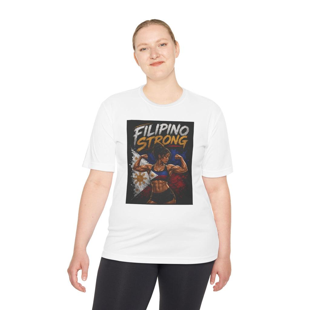 Filipino Strong Athletic Tee — Filipino Pride Fitness Shirt