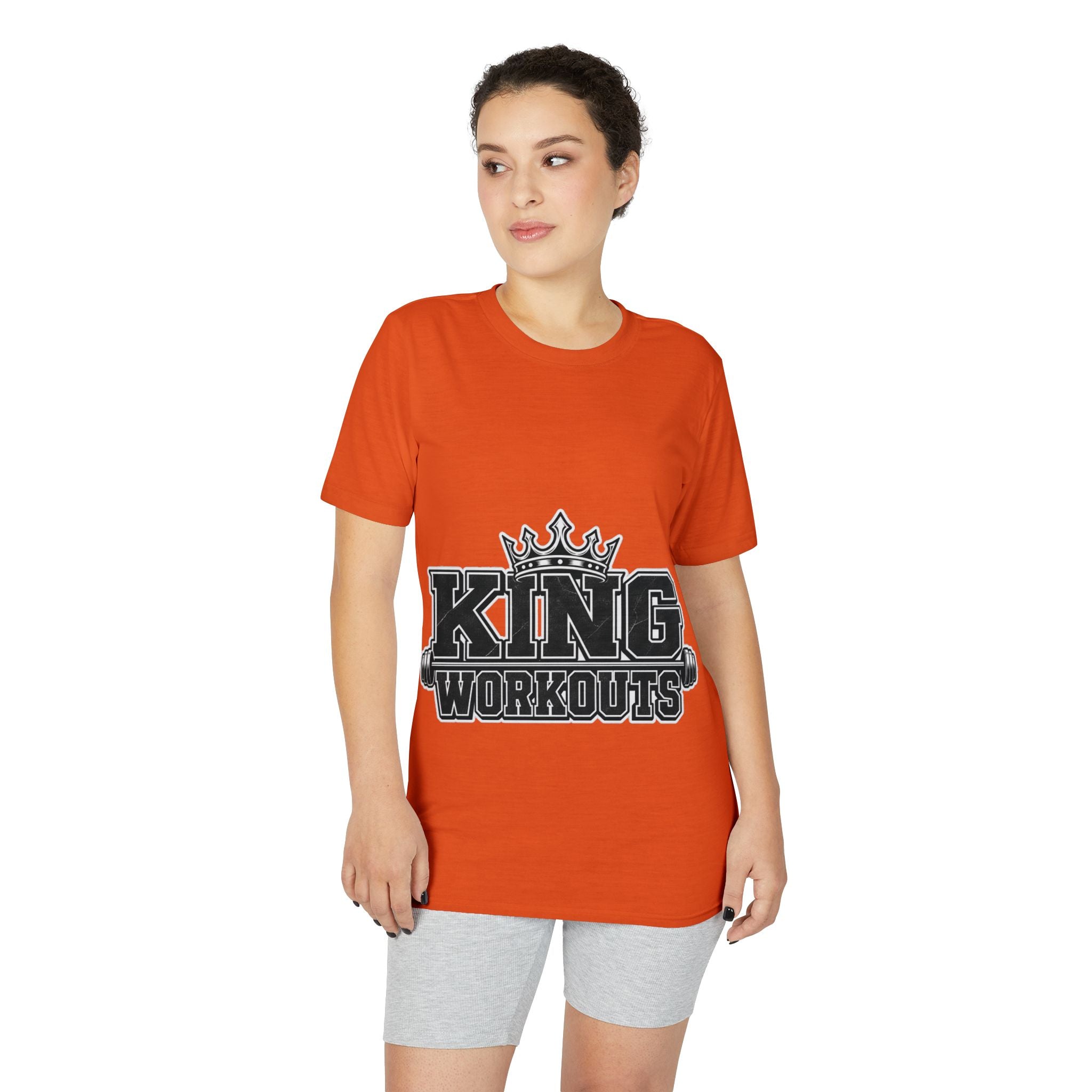 King Workouts Performance T-Shirt – Gym Fitness Training Tee