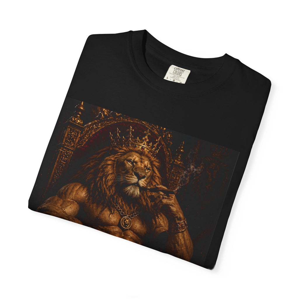 King of the Jungle Lion Graphic T-Shirt