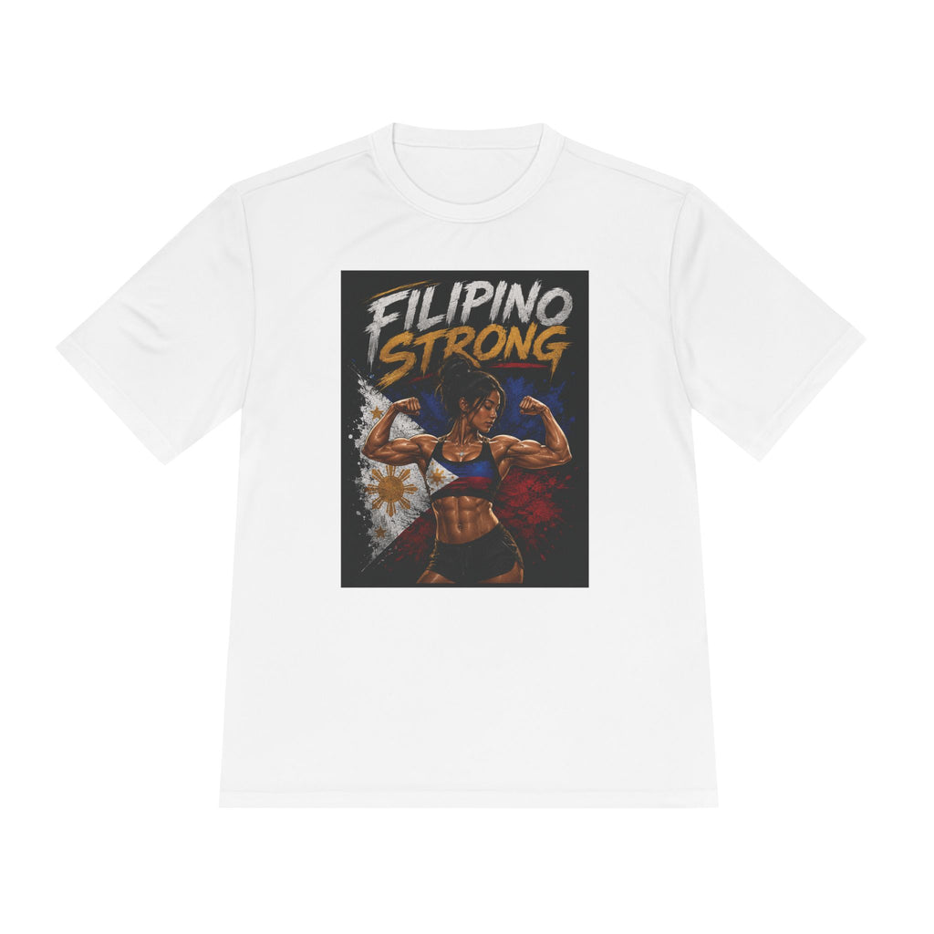 Filipino Strong Athletic Tee — Filipino Pride Fitness Shirt