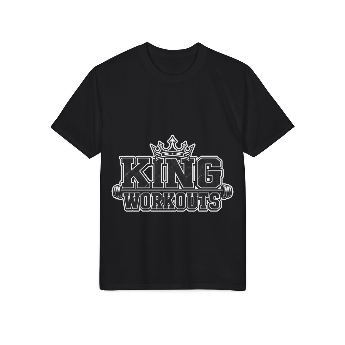 King Workouts Performance T-Shirt – Gym Fitness Training Tee