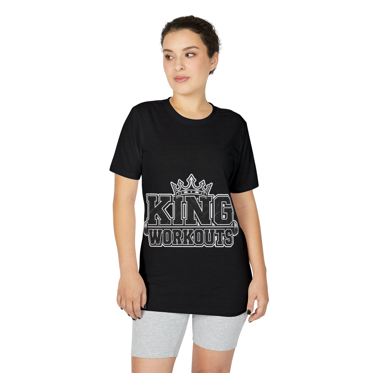 King Workouts Performance T-Shirt – Gym Fitness Training Tee