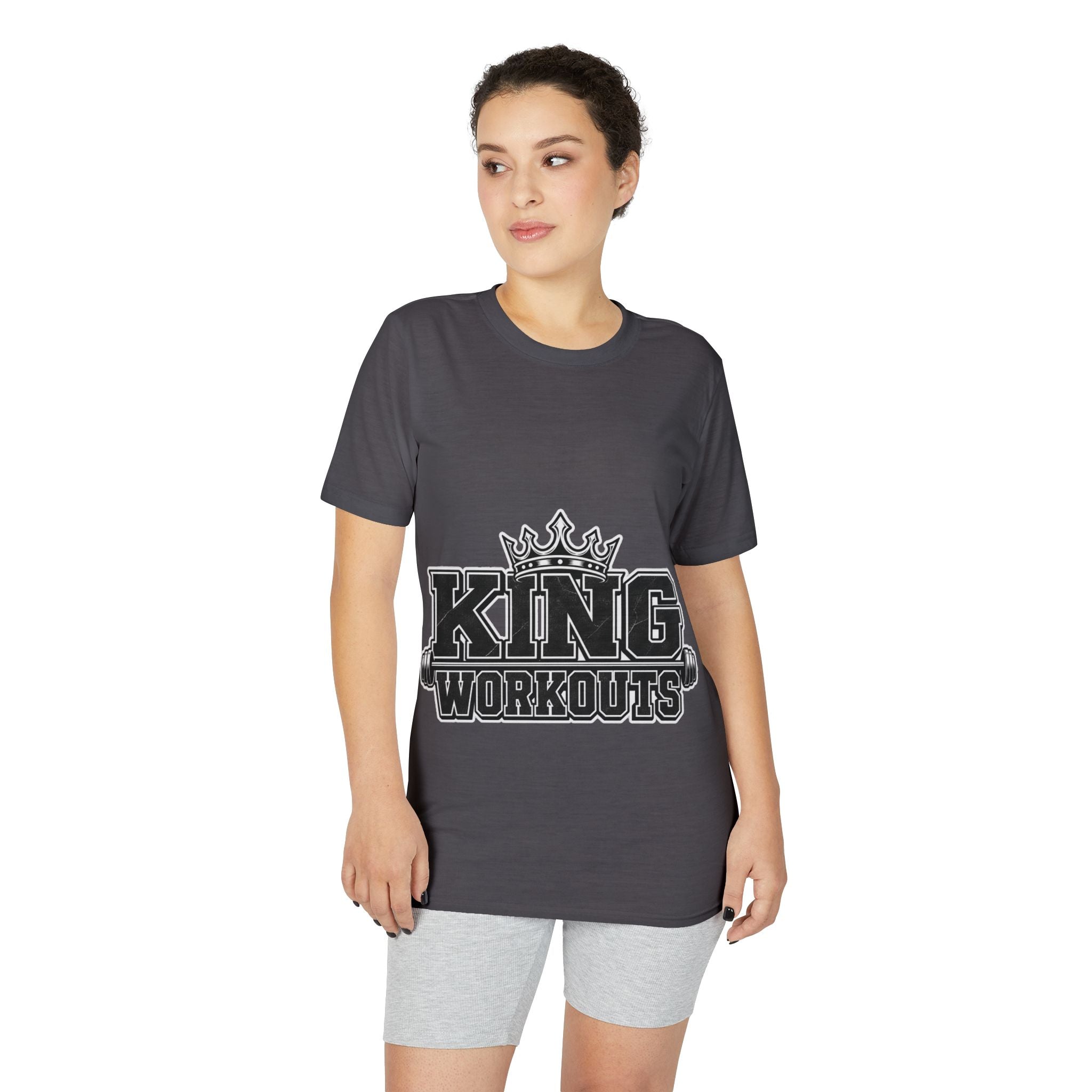 King Workouts Performance T-Shirt – Gym Fitness Training Tee