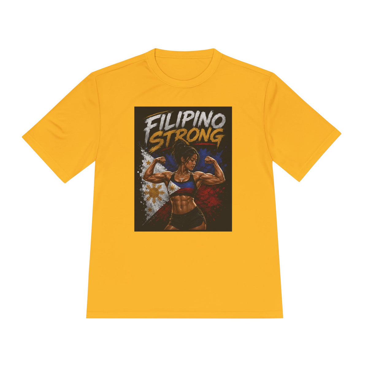 Filipino Strong Athletic Tee — Filipino Pride Fitness Shirt