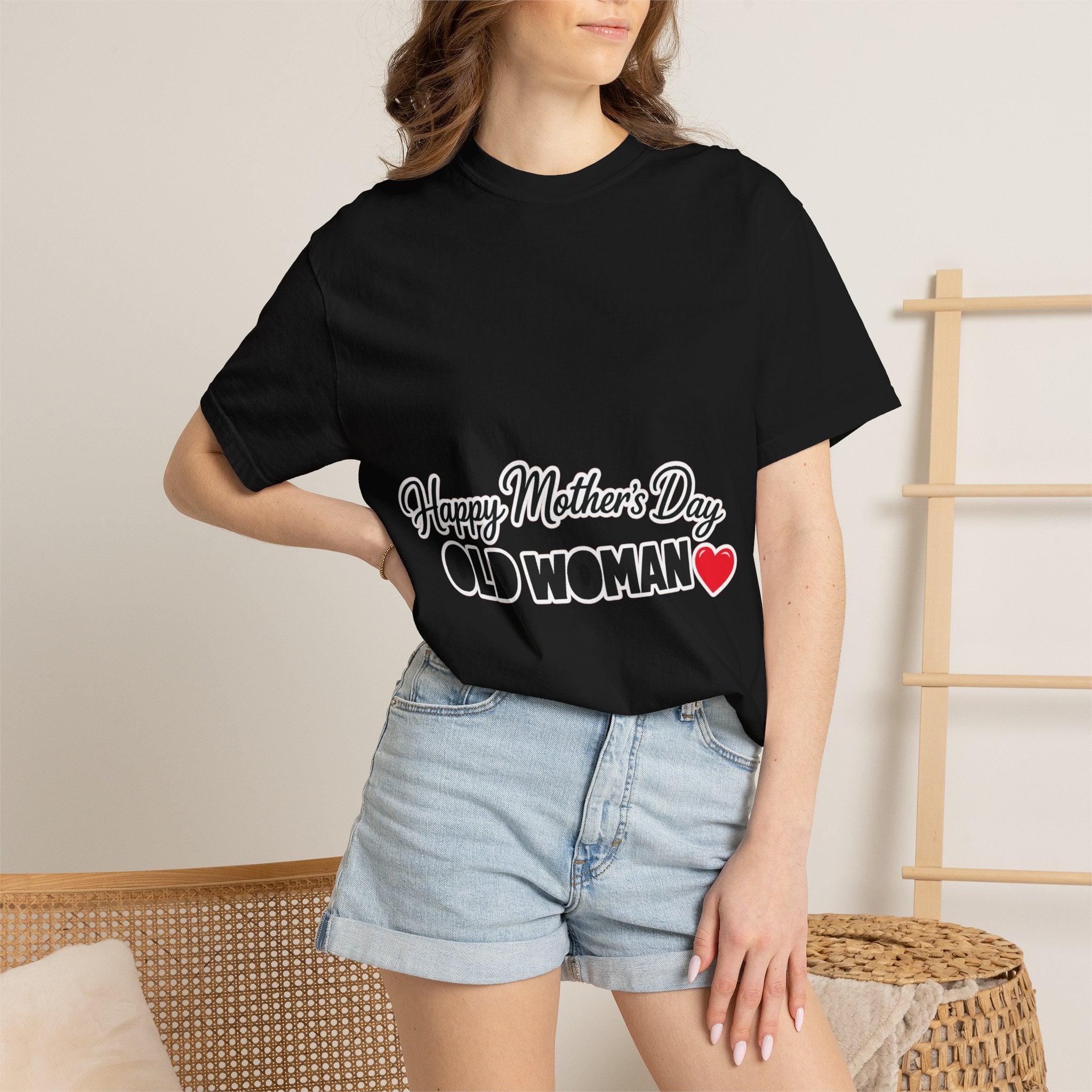 Mother's Day 'Happy Mother's Day Old Woman' T-Shirt