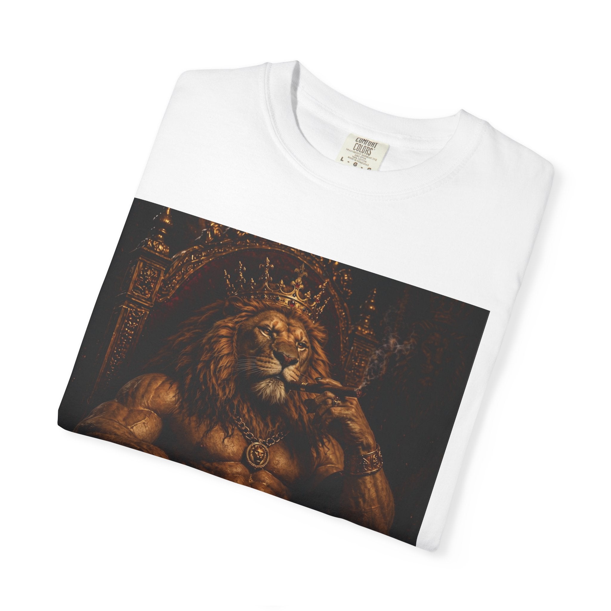 King of the Jungle Lion Graphic T-Shirt