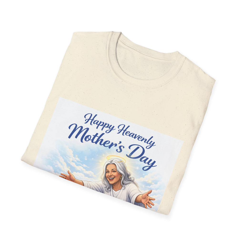 Heavenly Mother's Day T-Shirt - "Happy Heavenly Mother's Day, Love You Mom" Memorial Tee