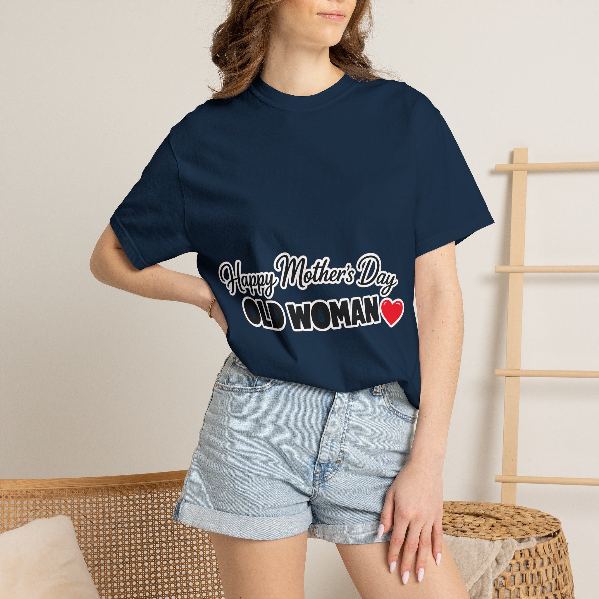 Mother's Day 'Happy Mother's Day Old Woman' T-Shirt
