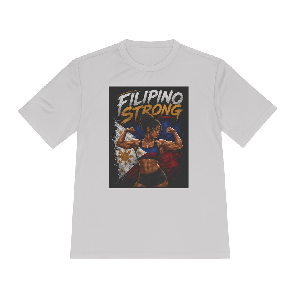 Filipino Strong Athletic Tee — Filipino Pride Fitness Shirt