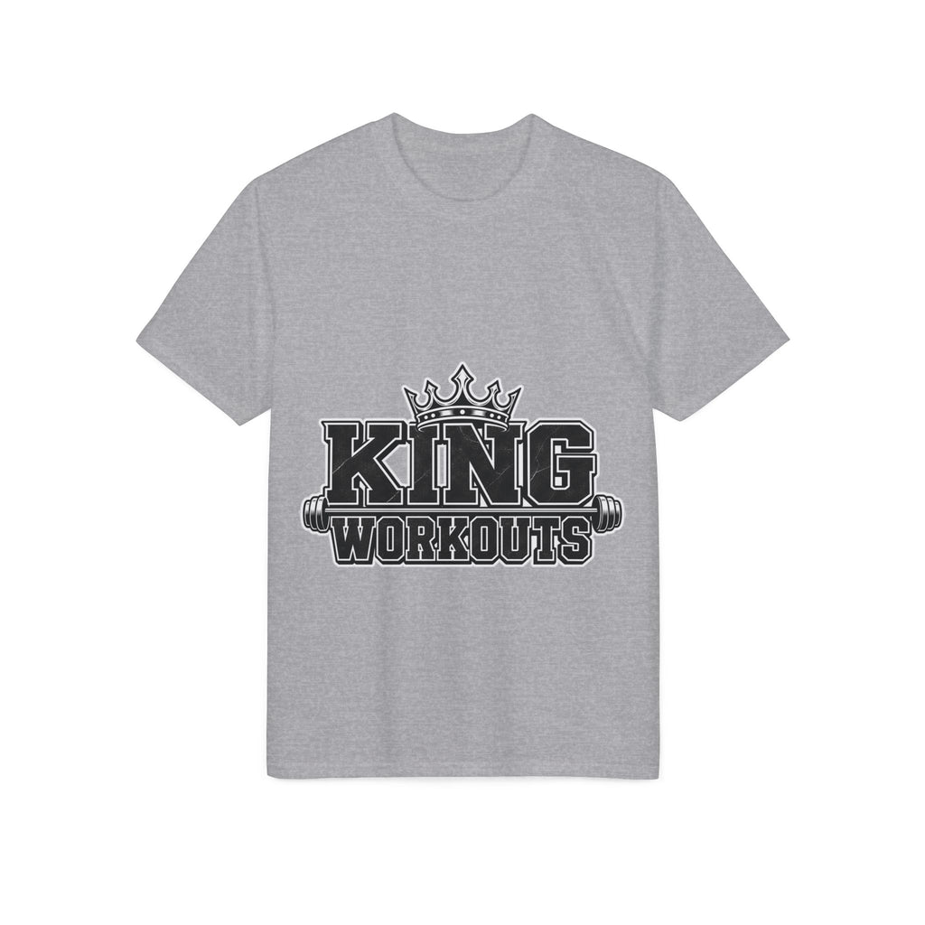 King Workouts Performance T-Shirt – Gym Fitness Training Tee