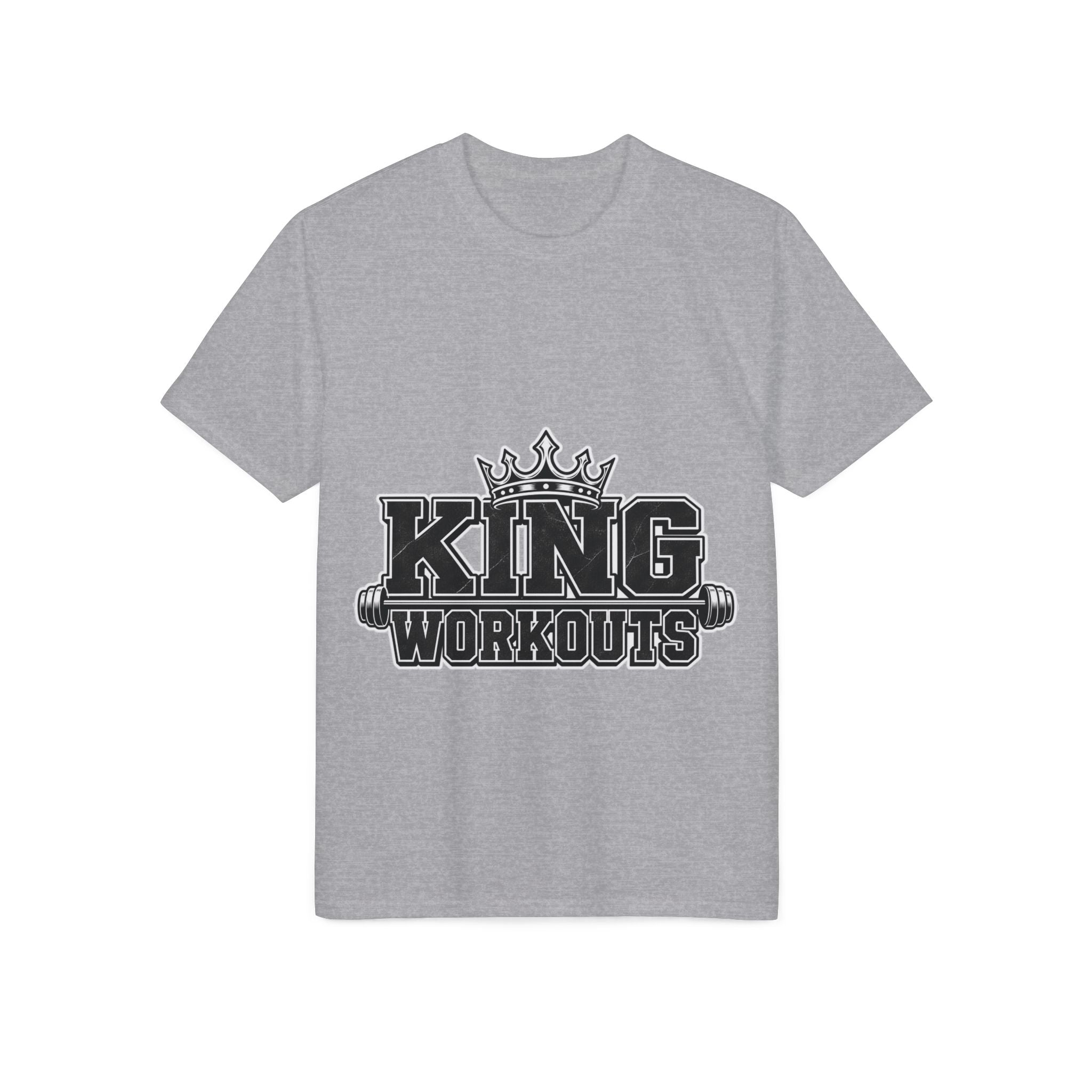 King Workouts Performance T-Shirt – Gym Fitness Training Tee