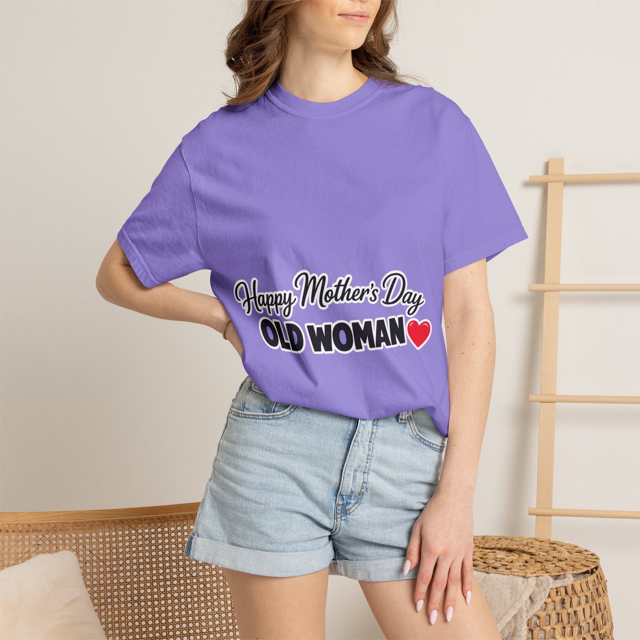 Mother's Day 'Happy Mother's Day Old Woman' T-Shirt