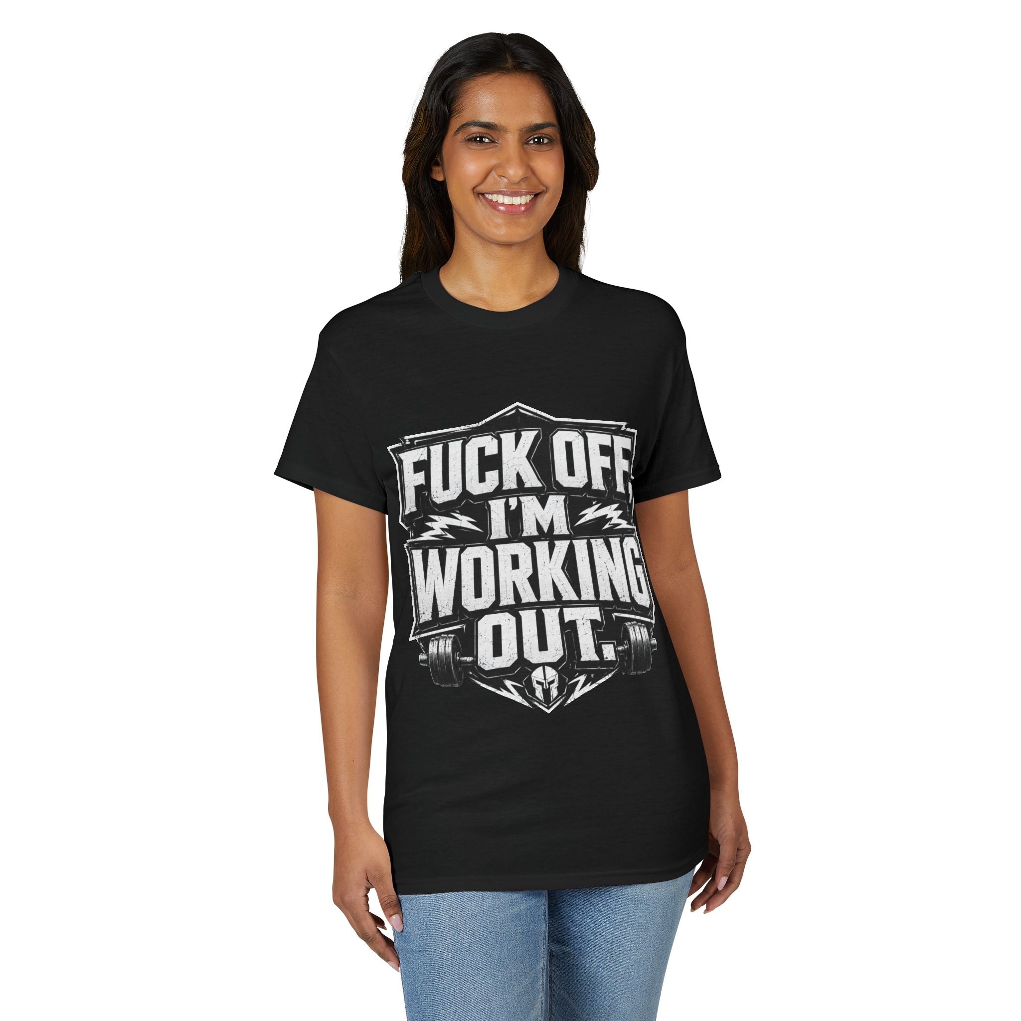 Graphic T-Shirt — “Fuck Off I’m Working Out” Workout Tee