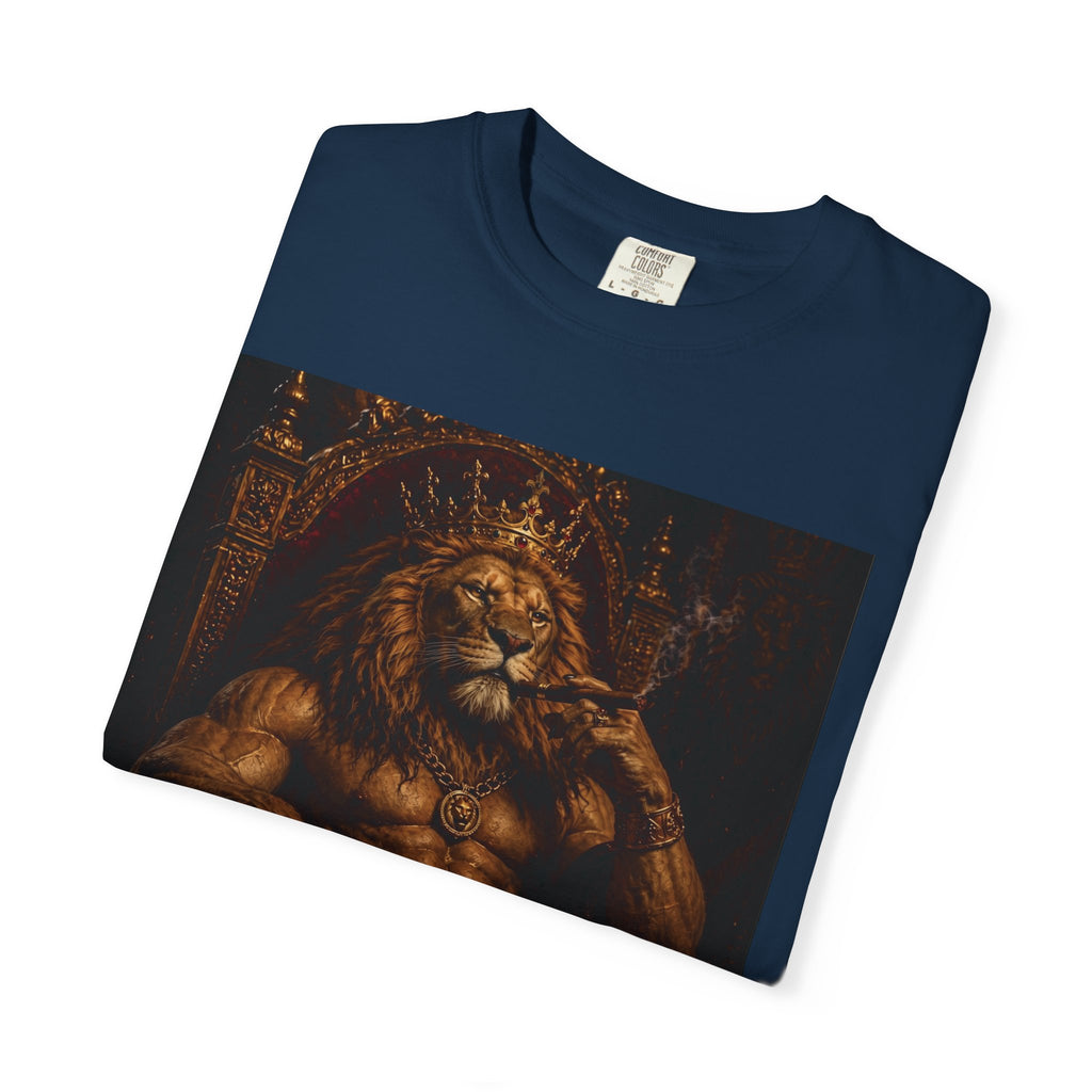 King of the Jungle Lion Graphic T-Shirt