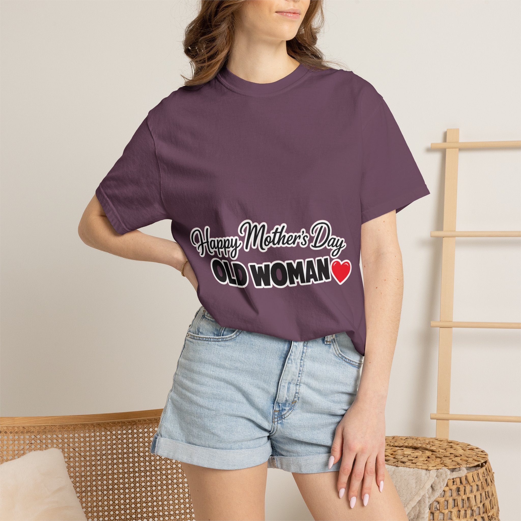Mother's Day 'Happy Mother's Day Old Woman' T-Shirt