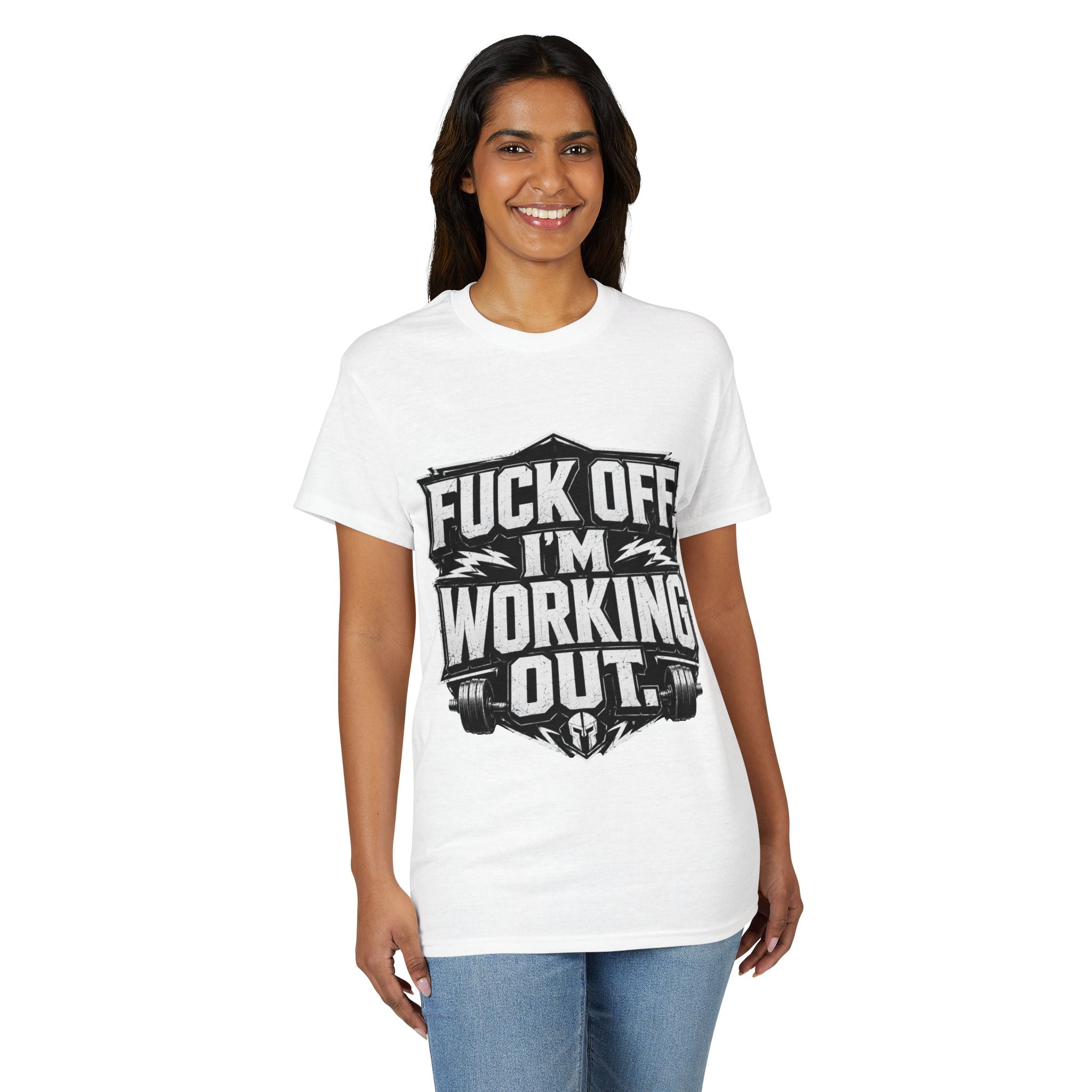 Graphic T-Shirt — “Fuck Off I’m Working Out” Workout Tee