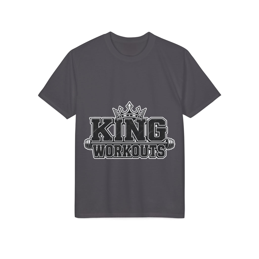 King Workouts Performance T-Shirt – Gym Fitness Training Tee