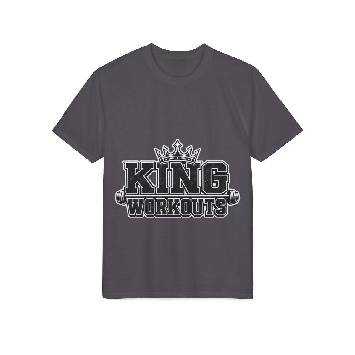 King Workouts Performance T-Shirt – Gym Fitness Training Tee