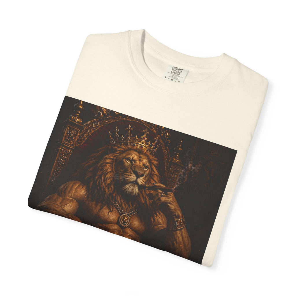 King of the Jungle Lion Graphic T-Shirt