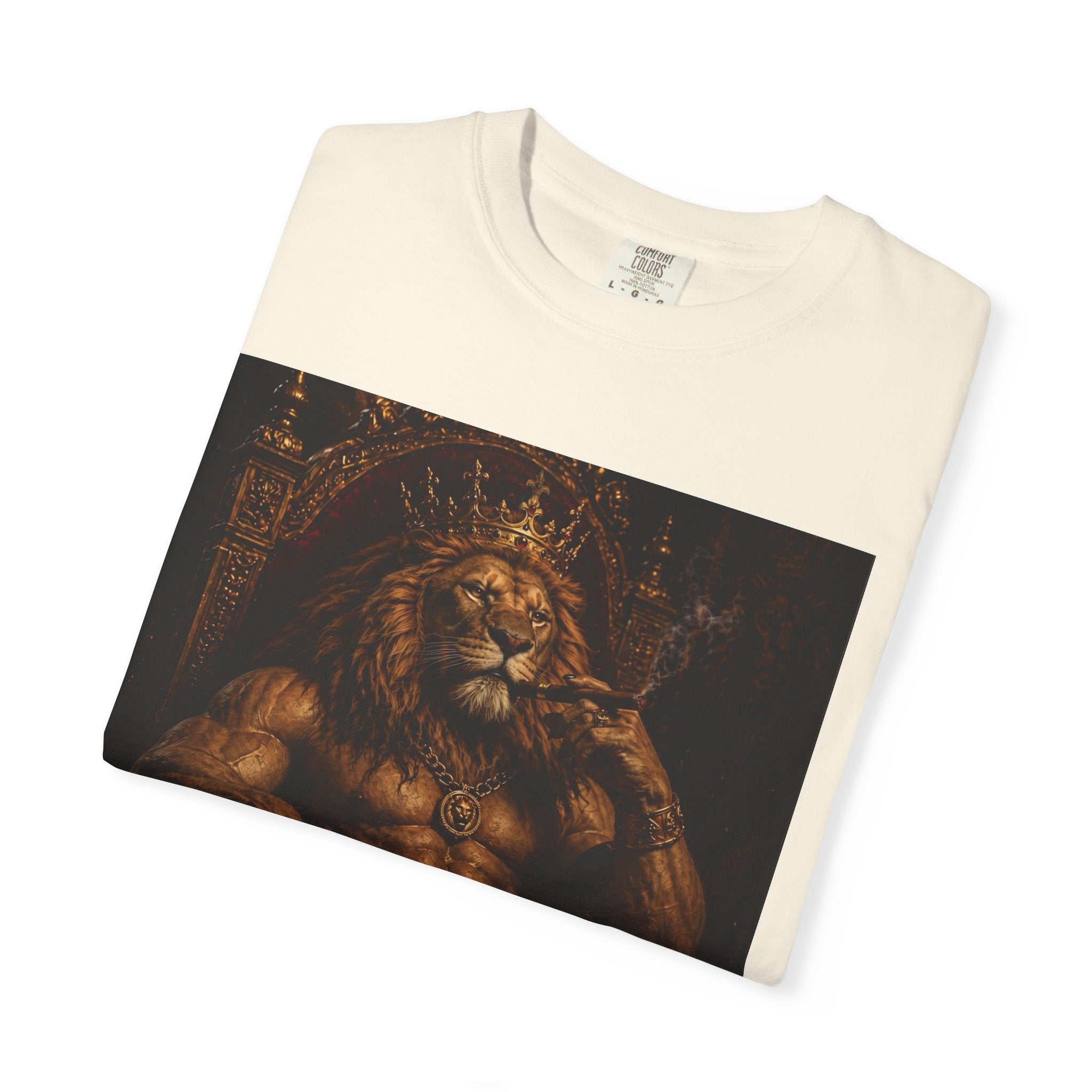 King of the Jungle Lion Graphic T-Shirt