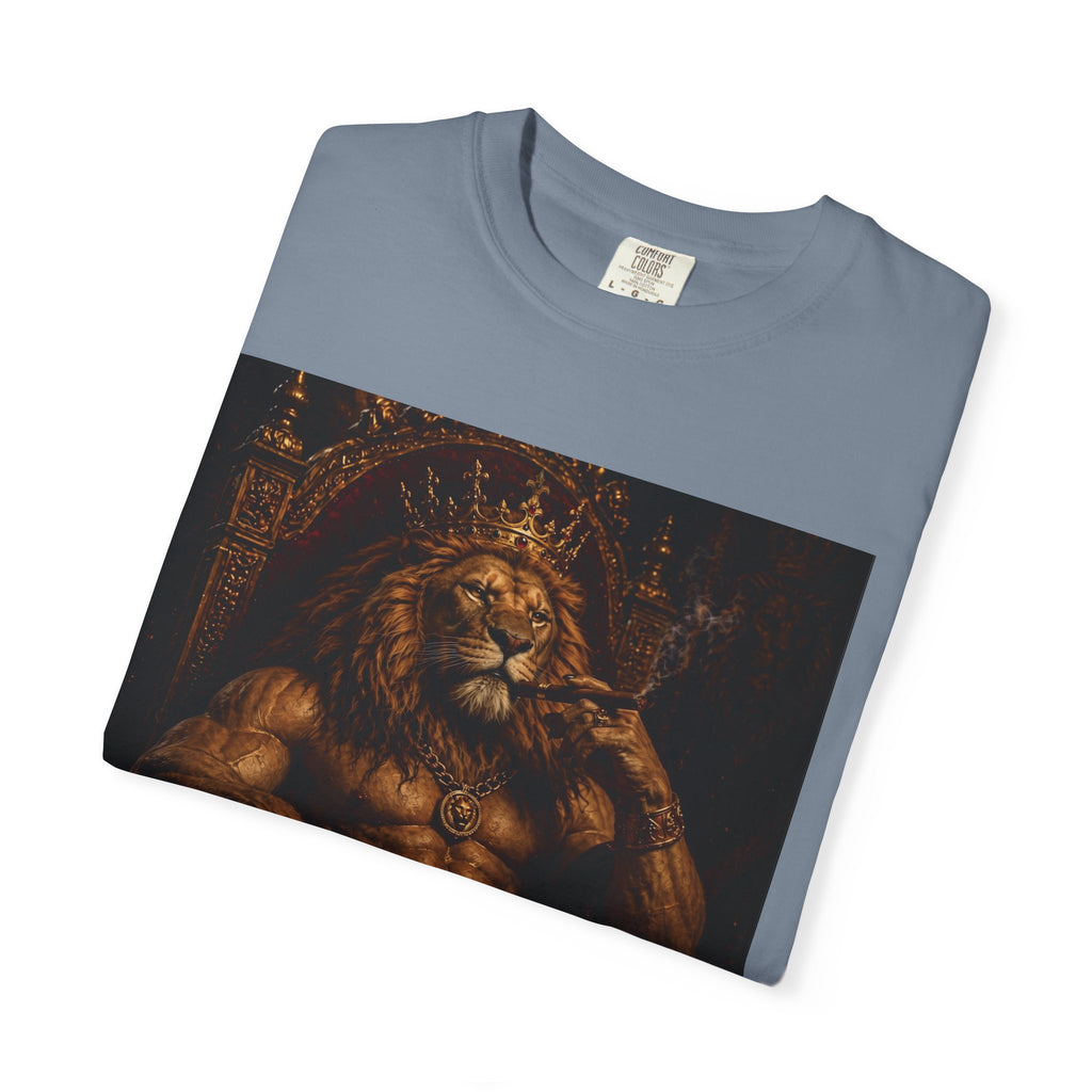 King of the Jungle Lion Graphic T-Shirt