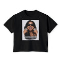 Diamond Girl Boxy Tee — Graphic Women's Cropped T-Shirt