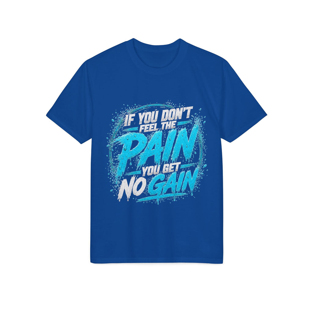 No Pain No Gain Gym T-Shirt — Motivational Workout Tee