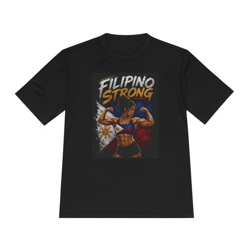 Filipino Strong Athletic Tee — Filipino Pride Fitness Shirt