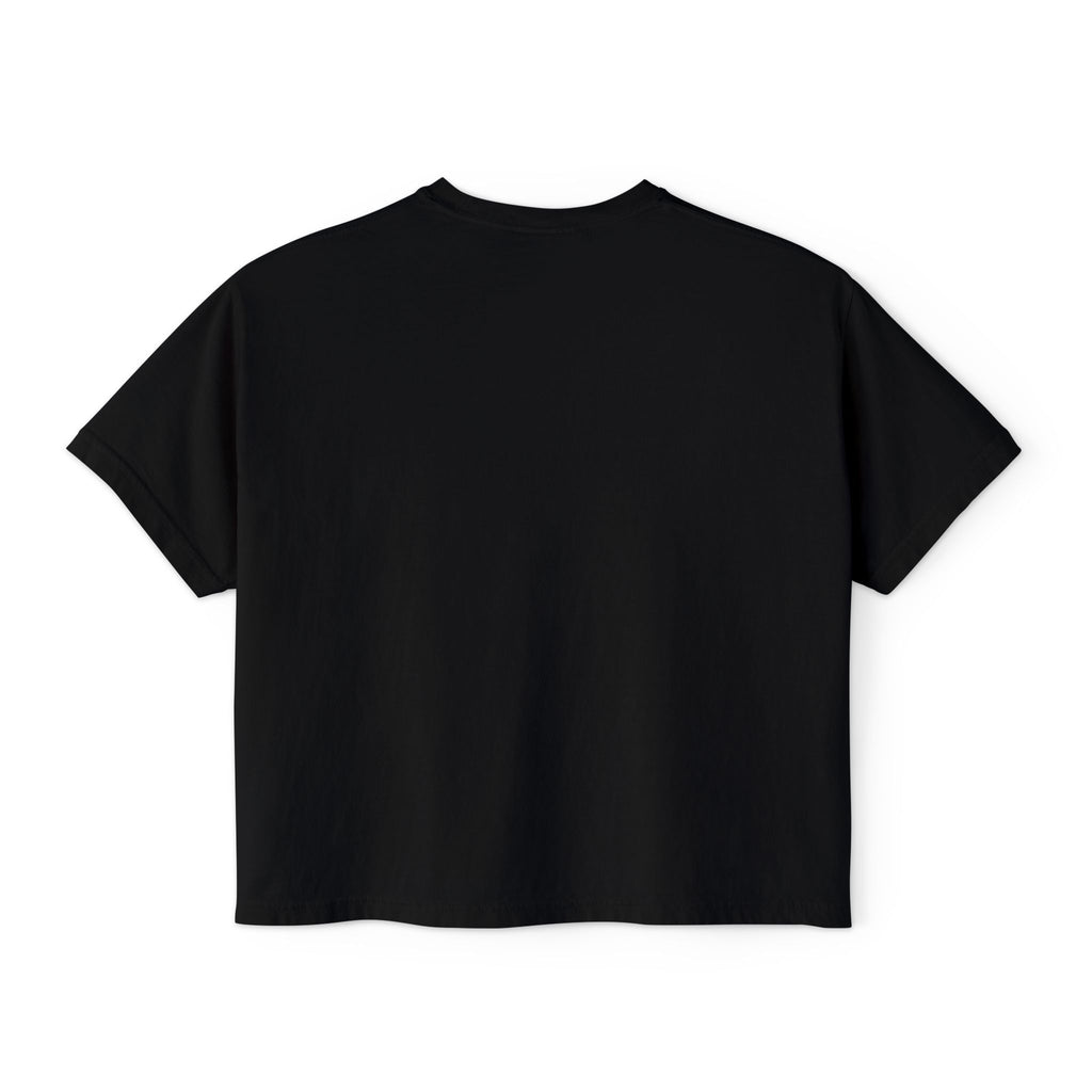 Diamond Girl Boxy Tee — Graphic Women's Cropped T-Shirt