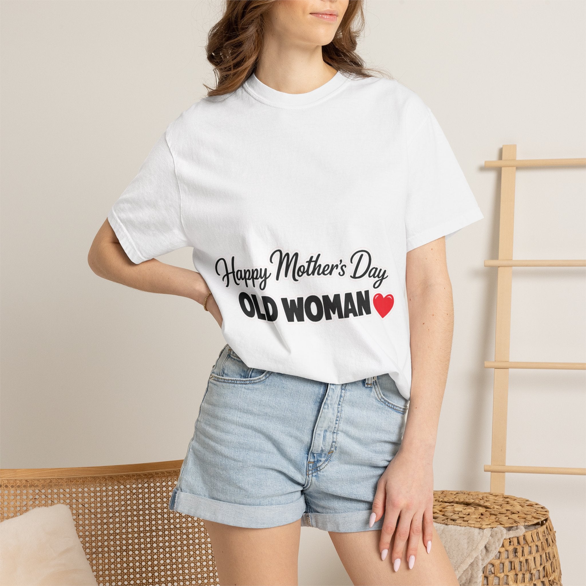 Mother's Day 'Happy Mother's Day Old Woman' T-Shirt